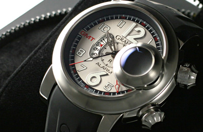 46mm Graham Swordfish GMT Alarm