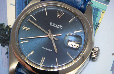 Rolex Oysterdate Precision Blue