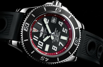42mm Breitling Superocean Abyss Red