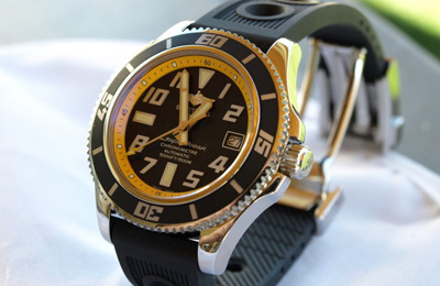 42mm Breitling Superocean Abyss Yellow