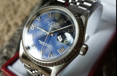 Rolex DateJust Vintage Blue