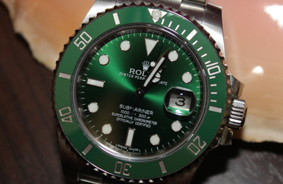 Rolex Submariner Hulk Green